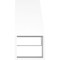 Ekena Millwork 5 1/2-in. W x 12-in. D x 12-in. H Merced Architectural Grade PVC Knee Brace BRCP055X12X12MRC - alternate 4